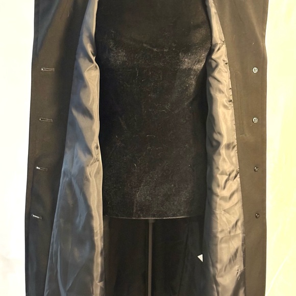 Gallery Black Trench Coat - Picture 9 of 11